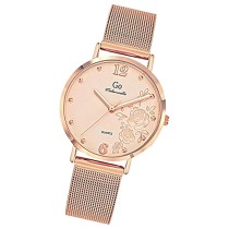 Girl Only GO Damen Armbanduhr Mademoiselle Quarzuhr Edelstahl rosegold UGO695547