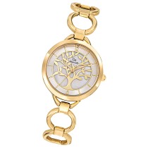 Girl Only GO Damen Armbanduhr Mademoiselle Quarz-Uhr Metall gold UGO695556
