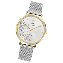 Girl Only GO Damen Armbanduhr Mademoiselle Quarz-Uhr Edelstahl silber UGO695575