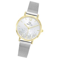 Girl Only GO Damen Armbanduhr Mademoiselle Quarz-Uhr Edelstahl silber UGO695576