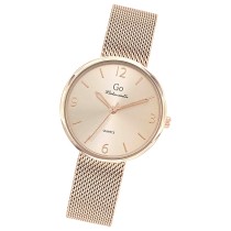 Girl Only GO Damen Armbanduhr Mademoiselle Quarz-Uhr Edelstahl silber UGO695589