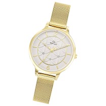 Girl Only GO Damen Armbanduhr Mademoiselle Quarz-Uhr Edelstahl gold UGO695594