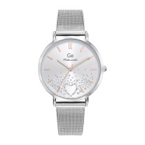 Girl Only GO Damen Armbanduhr Mademoiselle Quarz-Uhr Edelstahl silber UGO695602