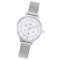 Girl Only GO Damen Armbanduhr Mademoiselle Quarz-Uhr Edelstahl silber UGO695606