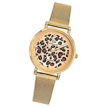 Girl Only GO Damen Armbanduhr Mademoiselle Quarz-Uhr Edelstahl gold UGO695631