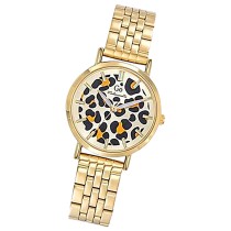 Girl Only GO Damen Armbanduhr Mademoiselle Quarz-Uhr Edelstahl gold UGO695635