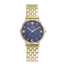 Girl Only GO Damen Armbanduhr Mademoiselle Quarz-Uhr Edelstahl gold UGO695650