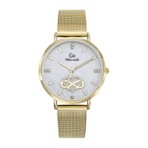 Girl Only GO Damen Armbanduhr Mademoiselle Quarz-Uhr Edelstahl gold UGO695669
