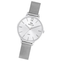 Girl Only GO Damen Armbanduhr Mademoiselle Quarz-Uhr Edelstahl silber UGO695933