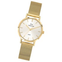 Girl Only GO Damen Armbanduhr Mademoiselle Quarz-Uhr Edelstahl gold UGO695989
