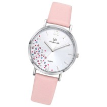 Girl Only GO Damen Armbanduhr Mademoiselle Quarz-Uhr Leder pink UGO699449