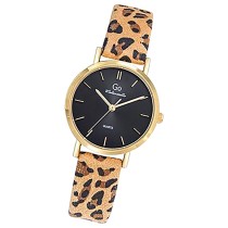 Girl Only GO Damen Armbanduhr Mademoiselle Quarz-Uhr Leder braun UGO699637