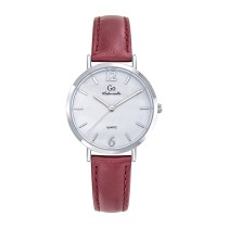 Girl Only GO Damen Armbanduhr Mademoiselle Quarz-Uhr Leder rot UGO699647
