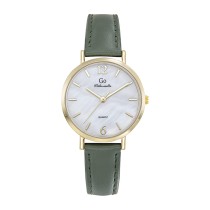 Girl Only GO Damen Armbanduhr Mademoiselle Quarz-Uhr Leder grün UGO699650
