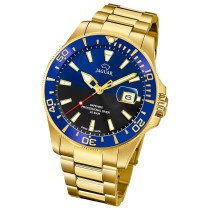Jaguar Herren Armbanduhr Executive Analog Edelstahl blau-schwarz UJ877/4