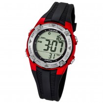 CALYPSO Kinder-Armbanduhr Fashion Funktionsuhr Quarz-Uhr PU schwarz UK5685/6