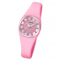 Calypso Damen Armbanduhr Trendy K5752/2 Quarzwerk-Uhr PU rosa UK5752/2