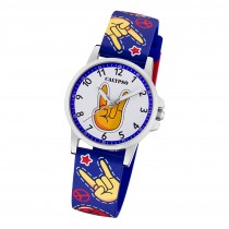 Calypso Kinder Armbanduhr Junior K5790/5 Analog Kunststoff blau UK5790/5