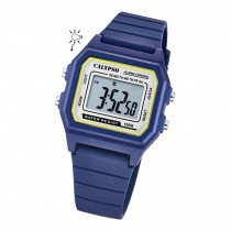 Calypso Herren Armbanduhr Sport K5805/3 Digital Kunststoff dunkelblau UK5805/3