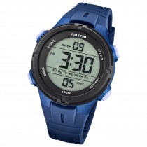 Calypso Herrenuhr Kautschuk blau Calypso Digital Armbanduhr UK5837/3