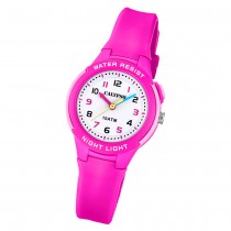 Calypso Kinder Armbanduhr Sweet Time K6069/1 Quarz-Uhr PU pink UK6069/1