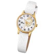 Lotus Kinderuhr Leder weiß Lotus Junior Armbanduhr UL18574/F