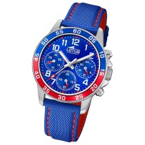 Lotus Kinderuhr Leder blaurot Lotus Junior Armbanduhr UL18581/4