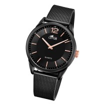 Lotus Herren Armbanduhr Smart Casual 18736/3 Analog Edelstahl schwarz UL18736/3