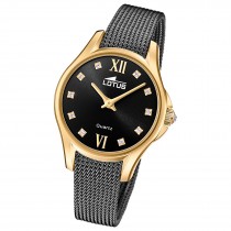 Lotus Damenuhr Edelstahl grau Lotus Classic Armbanduhr UL18825/1