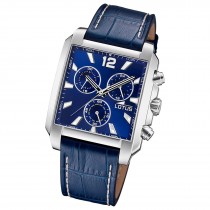 Lotus Herrenuhr Leder blau Lotus Classic Armbanduhr UL18851/2
