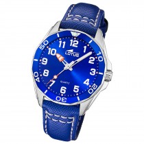 Lotus Jugend Kinderuhr Leder blau Lotus Classic Armbanduhr UL18861/1
