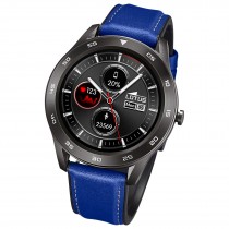 Lotus Herrenuhr Leder Silikon blau schwarz Multifunktion Armbanduhr UL50012/B