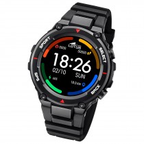 Lotus Herrenuhr Smartwatch Smartwatch PU schwarz UL50024/4