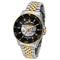 Maserati Herrenuhr Traguardo Chrono Edelstahl schwarz UMAR8873612050 UMAR8823140010