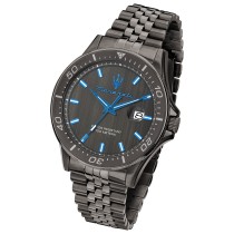 Maserati Herrenuhr Traguardo Chrono Edelstahl schwarz UMAR8873612050 UMAR8853154003