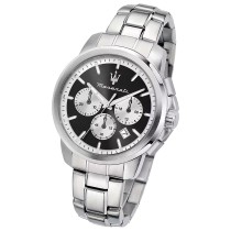 Maserati Herrenuhr Traguardo Chrono Edelstahl schwarz UMAR8873612050 UMAR8873621052