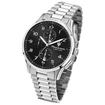 Maserati Herrenuhr Traguardo Chrono Edelstahl schwarz UMAR8873612050 UMAR8873624007