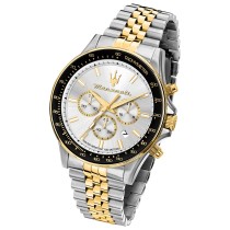 Maserati Herrenuhr Traguardo Chrono Edelstahl schwarz UMAR8873612050 UMAR8873640024