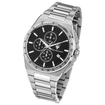 Maserati Herrenuhr Traguardo Chrono Edelstahl schwarz UMAR8873612050 UMAR8873653004