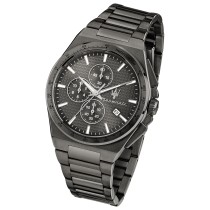 Maserati Herrenuhr Traguardo Chrono Edelstahl schwarz UMAR8873612050 UMAR8873653006