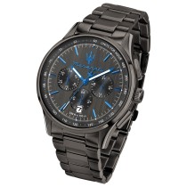 Maserati Herrenuhr Traguardo Chrono Edelstahl schwarz UMAR8873612050 UMAR8873654002