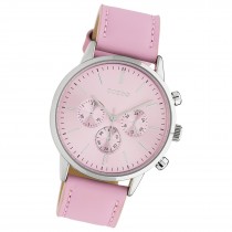 Oozoo Damen Armbanduhr Timepieces Analog Leder rose UOC10595