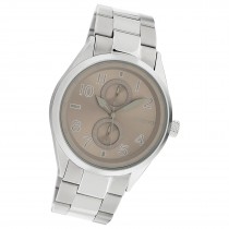 Oozoo Damen Armbanduhr Timepieces Analog Metall silber UOC10631