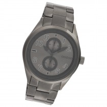 Oozoo Damen Armbanduhr Timepieces Analog Metall titan UOC10633