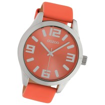 Oozoo Damen Armbanduhr Timepieces C10675 Analog Leder orange UOC10675