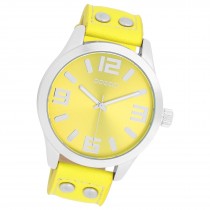 Oozoo Damen Armbanduhr Timepieces Analog Leder gelb UOC1071A