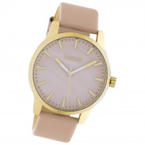 Oozoo Damen Armbanduhr Timepieces Analog Leder rose UOC10727