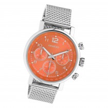 Oozoo Unisex Armbanduhr Timepieces C10903 Analog Edelstahl silber UOC10903