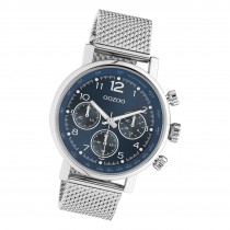 Oozoo Unisex Armbanduhr Timepieces C10904 Analog Edelstahl silber UOC10904