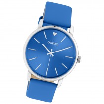 Oozoo Damen Armbanduhr Timepieces C10987 Analog Leder blau UOC10987